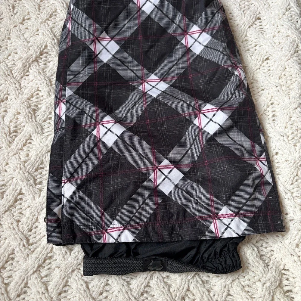 Burton Snowboard Pants Plaid Insulated Waterproof Winter Skiing‎ Women's Sz S